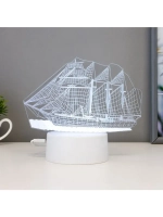 Светильник сенсорный «Фрегат» LED 7 цветов USB/от батареек б
