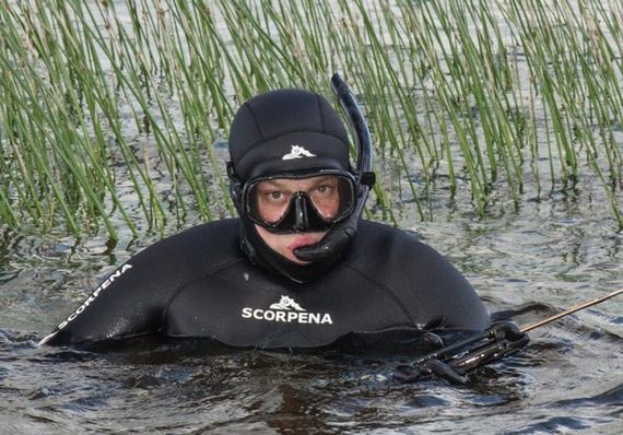 Маска Scorpena D безрамная