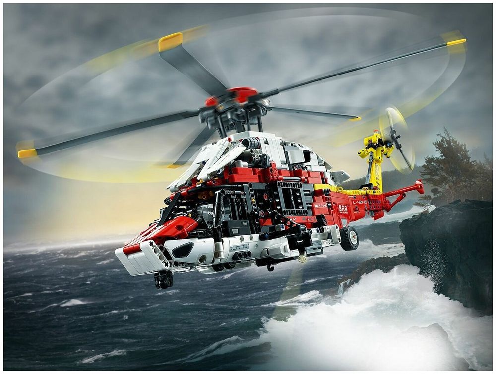 Конструктор LEGO Technic 42145 Airbus H175 Rescue Helicopter Спасательный вертолет