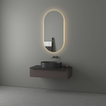 Зеркало Evoform с LED-подсветкой 26,5 W 60х120 см Без выключателя Теплый белый свет