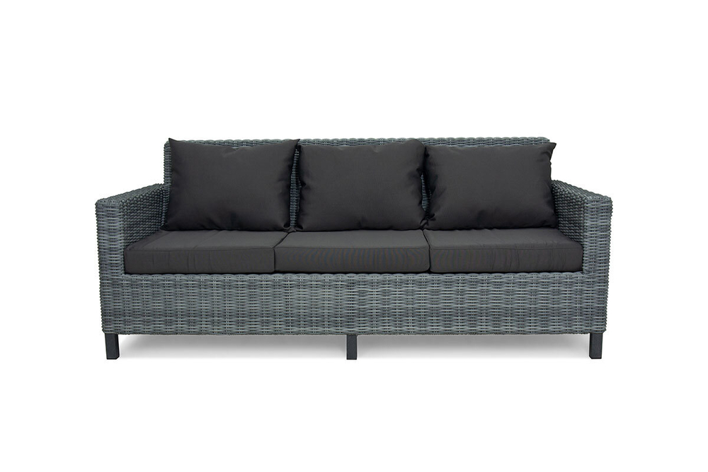 MOKKA BELLA диван 3-х местный, серый