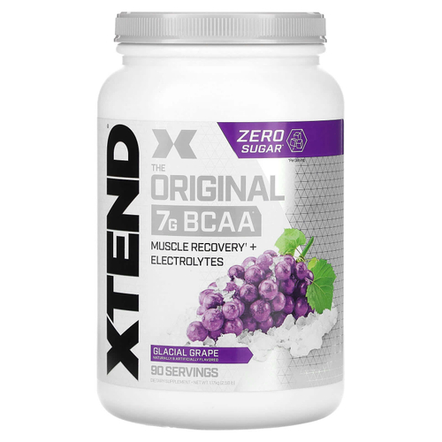 XTEND, 7 г BCAA, со вкусом холодного винограда, 1,17 кг (2,58 фунта)