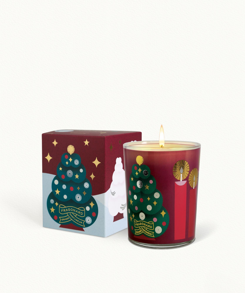 В ТУ НОЧЬ | Свеча 200г + декорированная стеклянный стакан