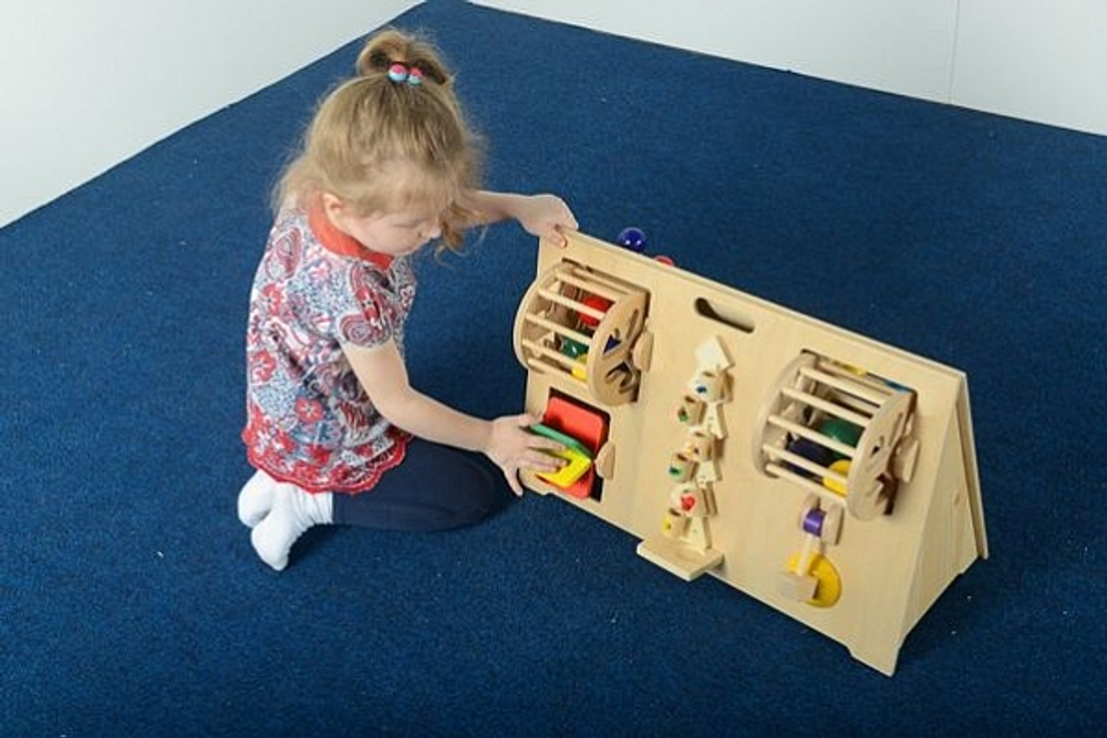 Двухсторонняя тактильная панель Ёлочка