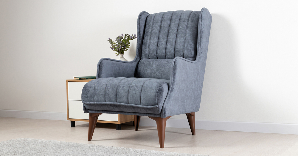 Кресло Болеро, Серое