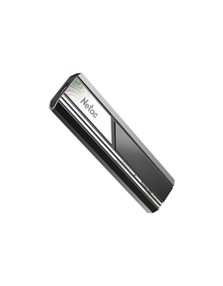 Ssd накопитель Netac ZX10 500GB USB 3.2 Gen 2 Type-C External SSD, R/W up to 1050/950MB/s, with USB C to A cable and 10Gbps USB C to C cable 5Y wty