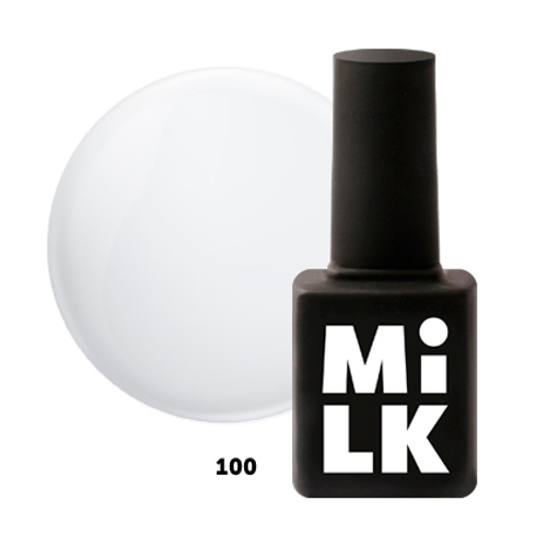 Milk Гель-лак Simple 100 Pure White, 9 мл