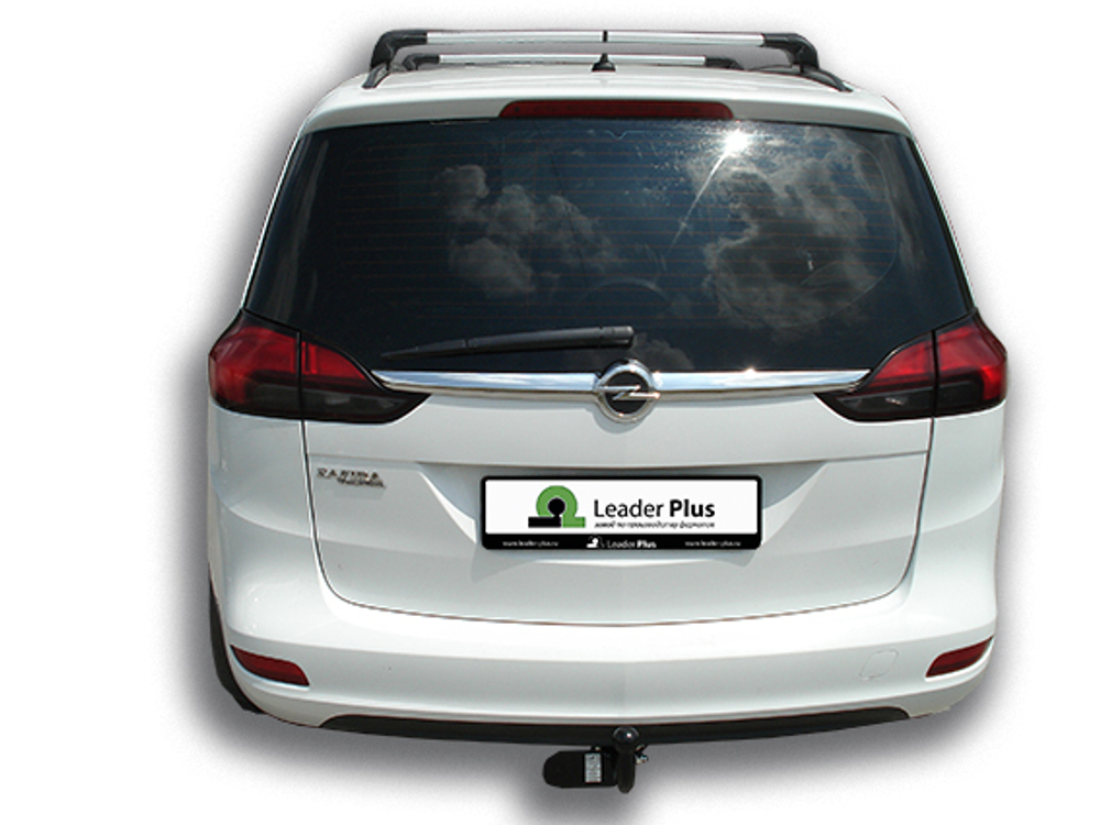 Фаркоп Лидер-Плюс для OPEL ZAFIRA C TOURER 2011- с электрикой (Smart) и сертифкатом в комплекте арт.(O117-A)