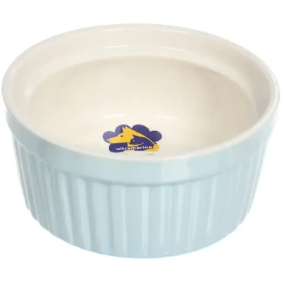 Миска керамическая «ЛАПКА», цвет голубой, 11,7*5,3см, 320мл