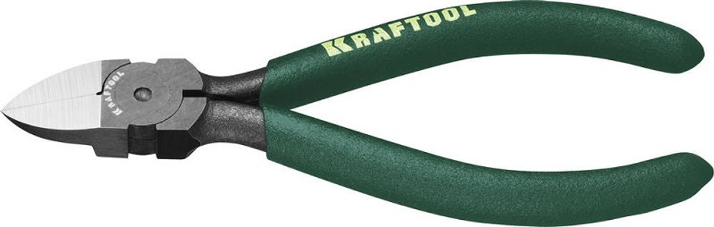 Бокорезы KRAFTOOL "KRAF-MINI" для пластика и меди, обливные рукоятки, особочистый рез заподл, 125мм.