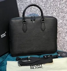 Портфель для документов MONTBLANC,черный