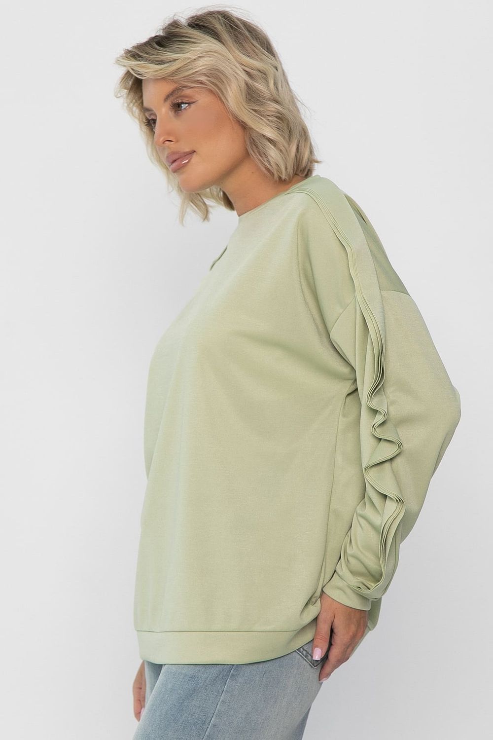 Джемпер Эвелина (оливковый) Б14232-5М LT Collection