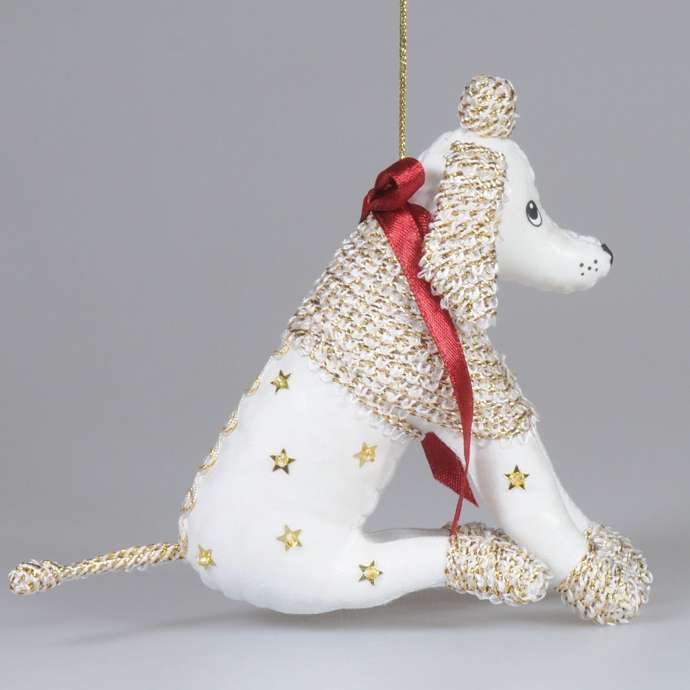 Ёлочная игрушка Пудель