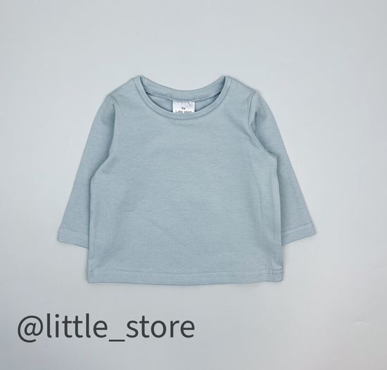 Лонгслив хлопковый "New one" Айсберг