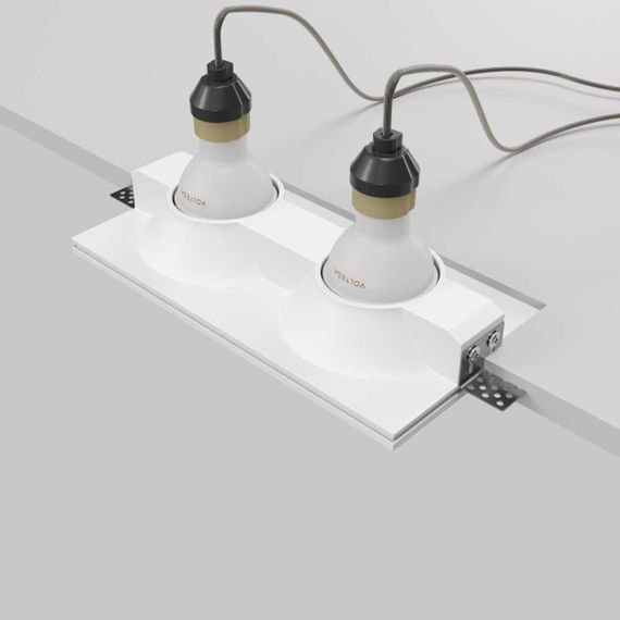 Встраиваемый светильник Maytoni Technical Downlight Gyps Modern DL129-GU10-02-W