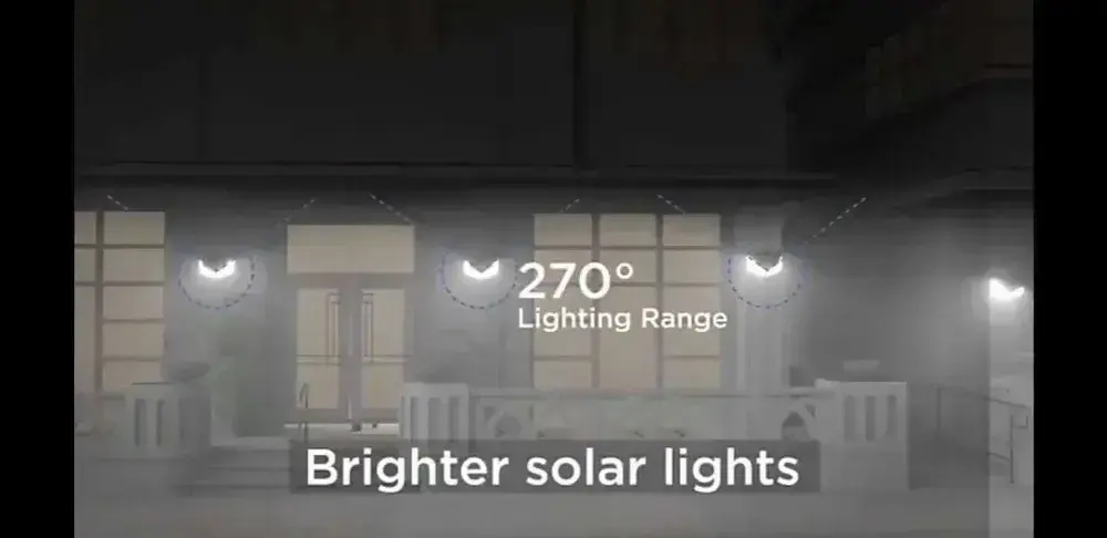 Беспроводной светодиодный светильник / прожектор с 100 LED лампами на солнечной батарее и датчиком движения