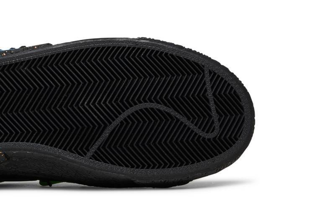 Кроссовки Off-White X Nike Blazer Low 77 "Black And Electro Green"