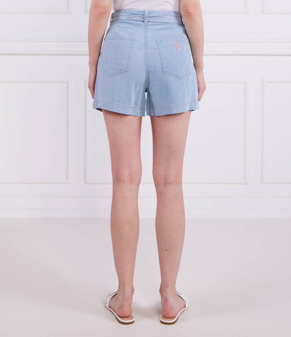 Шорты NENITA GUESS - голубой(W3GD0K D4ZL3)