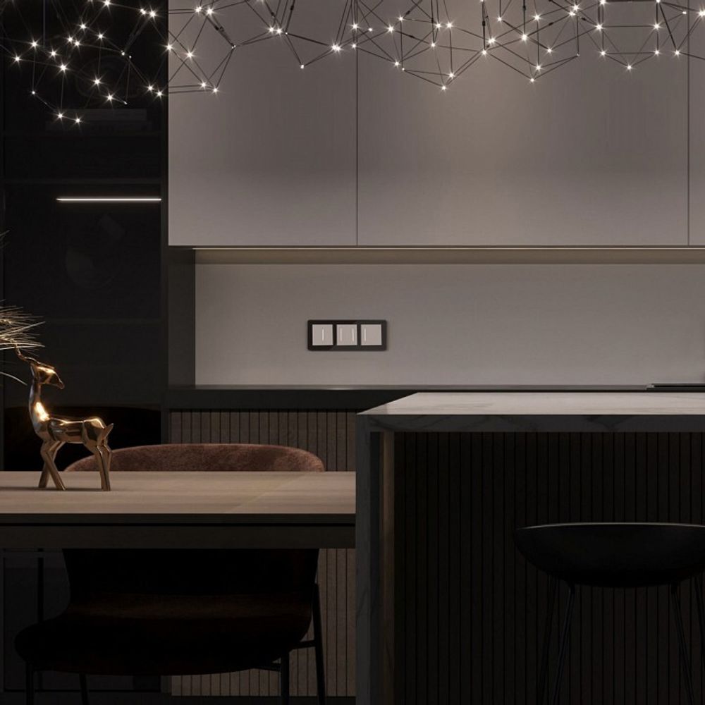 Выключатель сенсорый одноклавишный с подсветкой и функцией Wi-Fi, без рамки Werkel белый W4513001