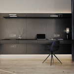 Выключатель встраиваемый VOLTUM S70 трехклавишный 10А, (шелк)