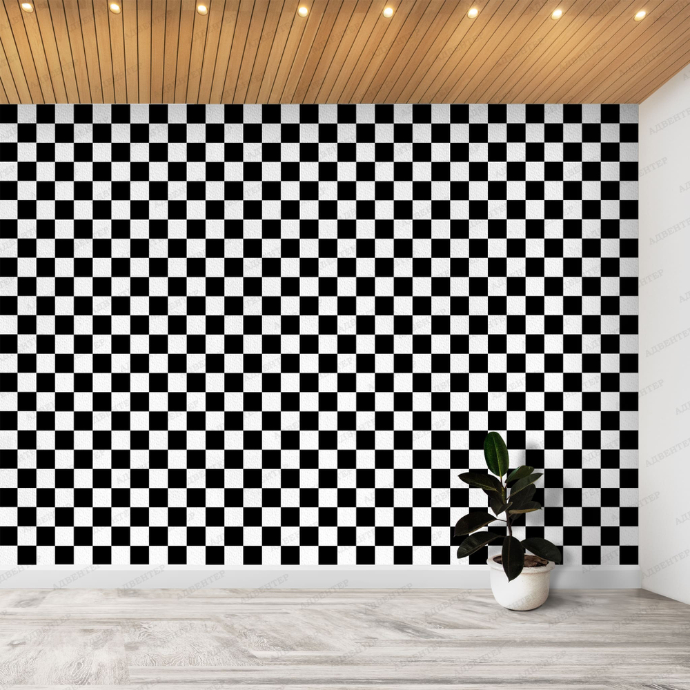 Фотообои Точка роста шахматная зона 030