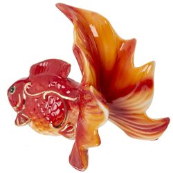 GAEM Фигурка декоративная "Золотая рыбка", L12,5 W8,5 H11 см, 2в.