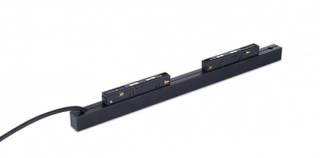 Блок питания L8HF устанавливаемый в шинопровод, DC 48В 200В, 4A, L304xW22xH43 мм, черный 2гр света 2 к Dim+ Dim- (верхние дорожки)