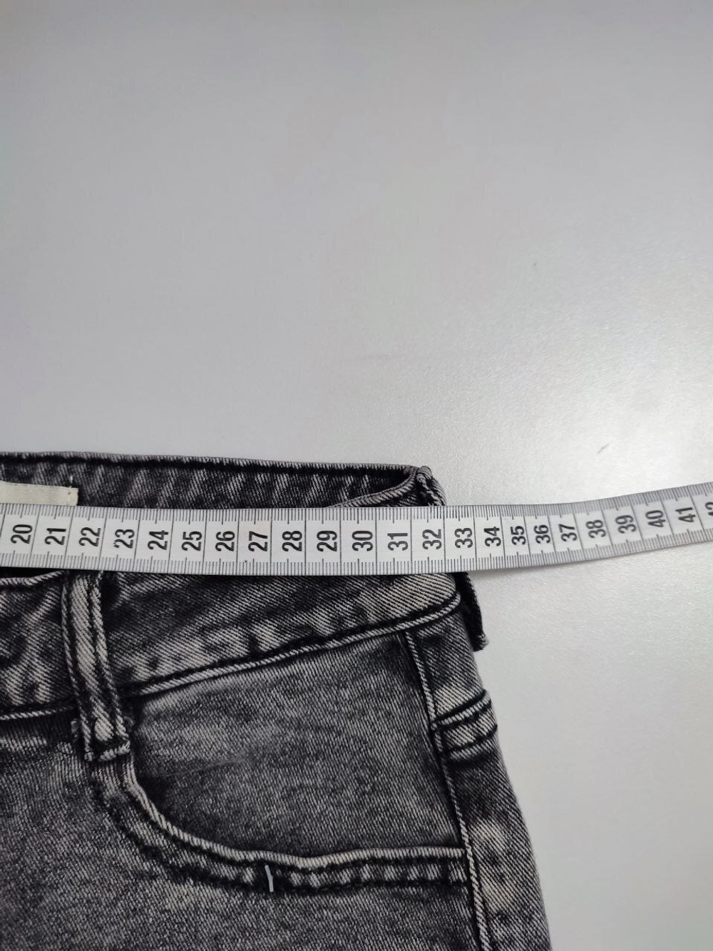 Джинсы Denim Fashion  серые 42 размер, новые