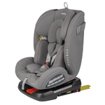 Автокресло детское Indigo Tourneo S ISOFIX группа 0/1/2/3 (0-36) серый