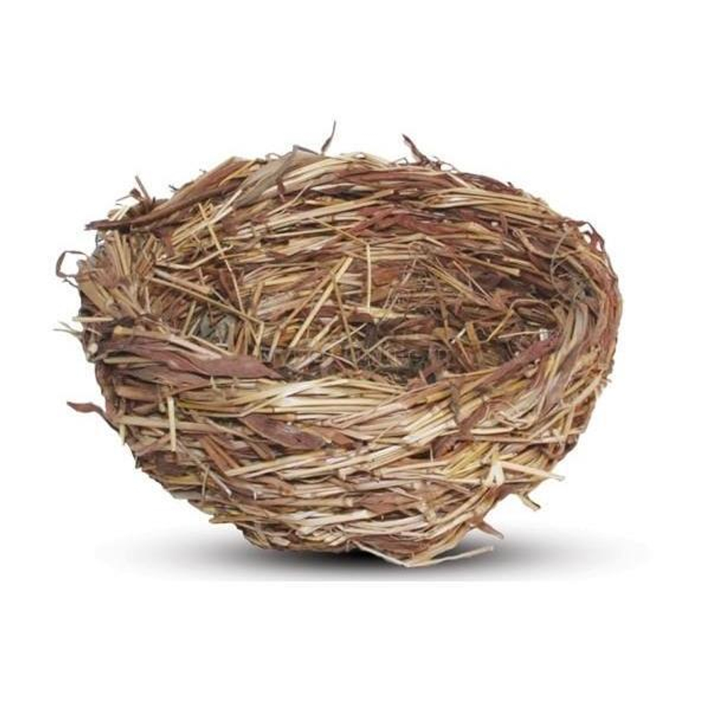 Гнездо для птиц из луговых трав, d110*45мм, серия NATURAL, Triol