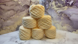 Софти пряжа Махровая 100%полиэстер 6х55г/60м Жёлтый