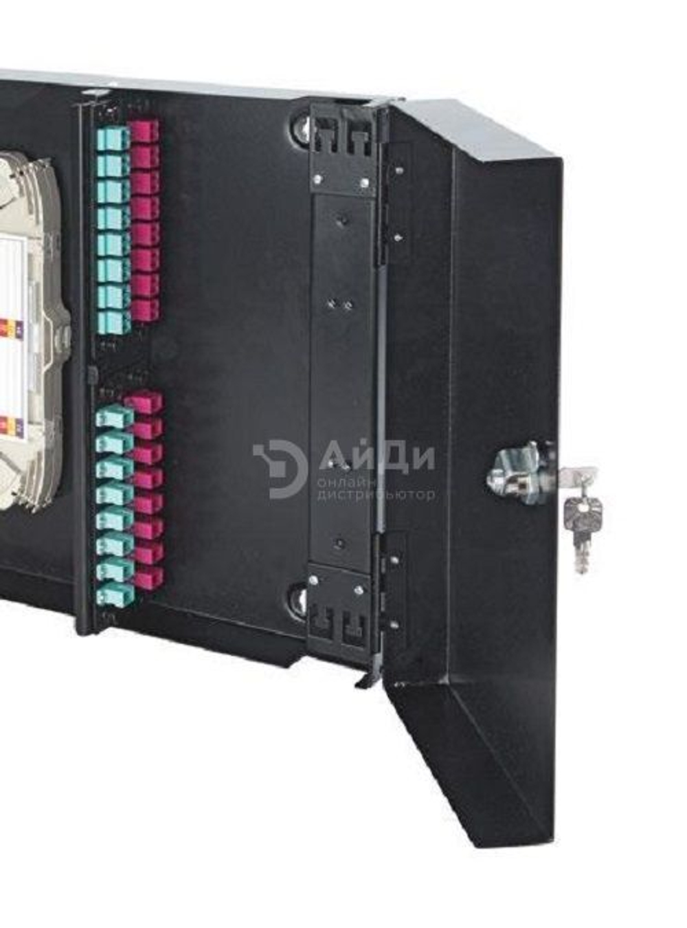 Коммутационная панель оптическая Eurolan 47D-24-40-SC-08-10BL