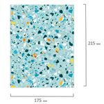 Тетрадь на кольцах А5 175х215 мм, 120 л., твердый картон, клетка, BRAUBERG, "Абстракция", 404077