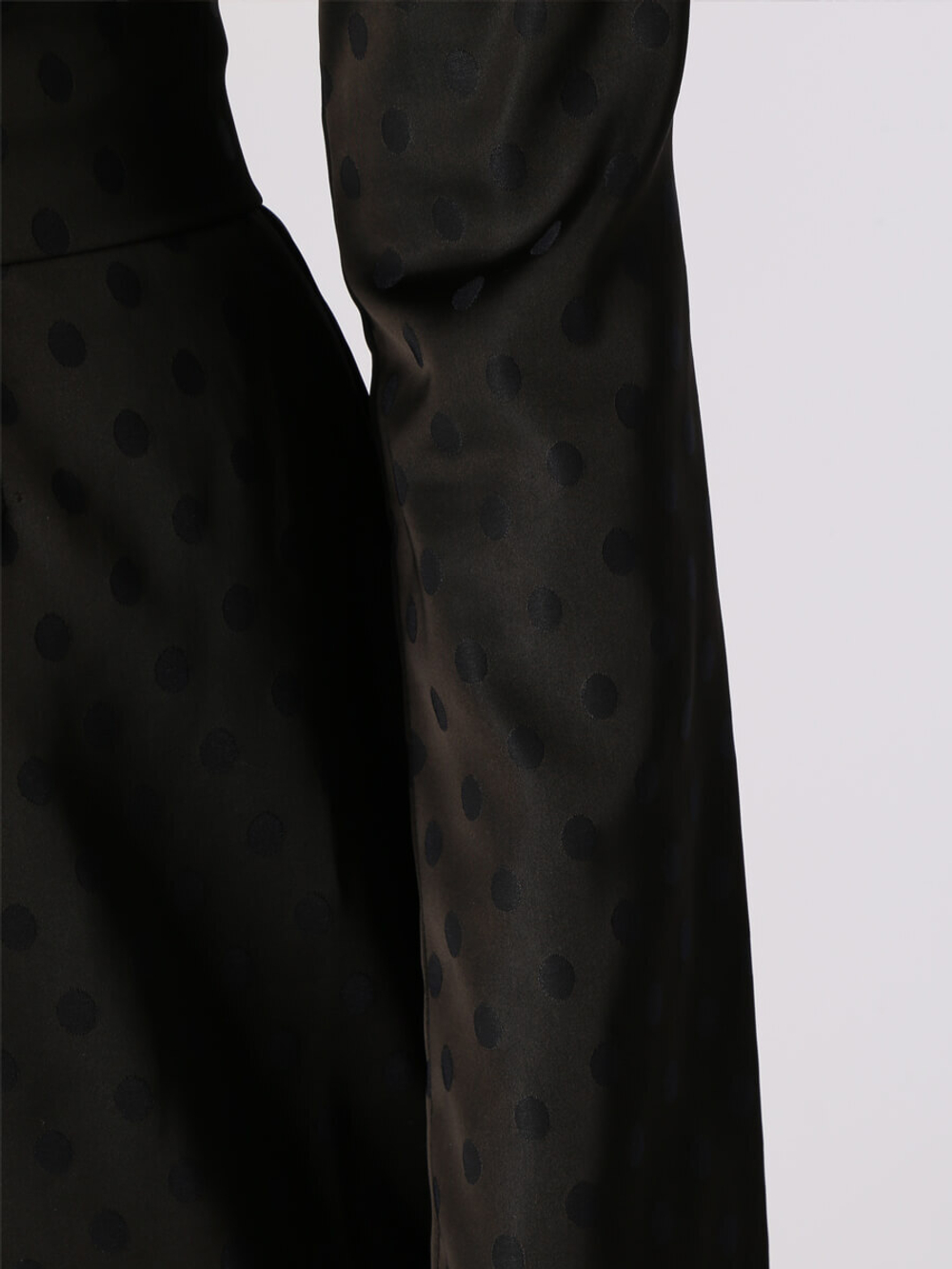 Платье BASE, черный в горох