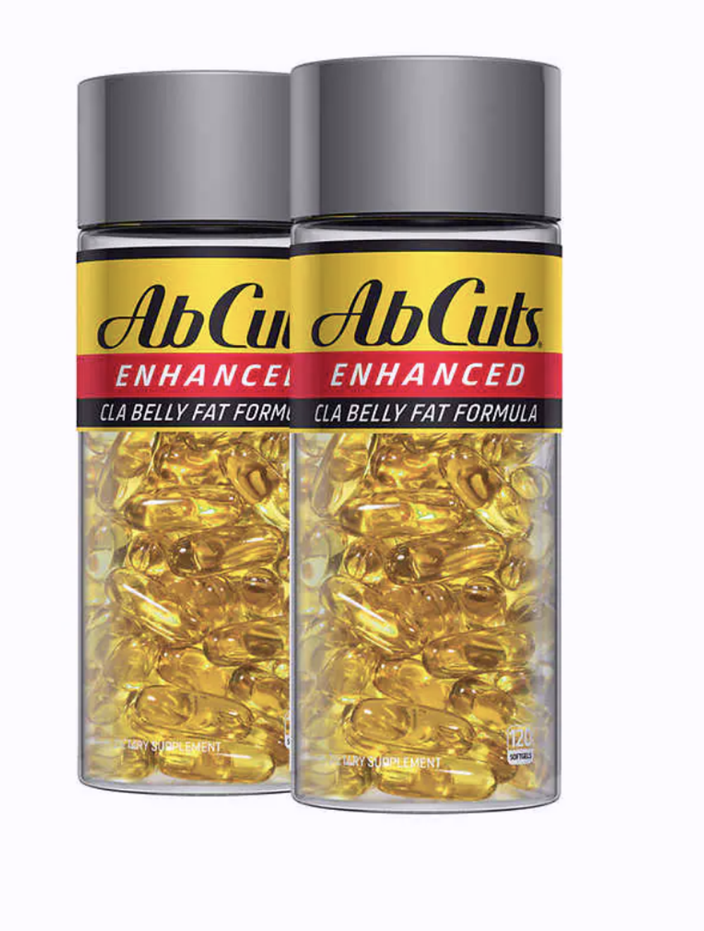 Ab Cuts Enhanced CLA формула для сжигания жира на животе, 3200 мг, 240 мягких таб