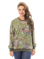 Толстовка К-190/фисташковыецветы