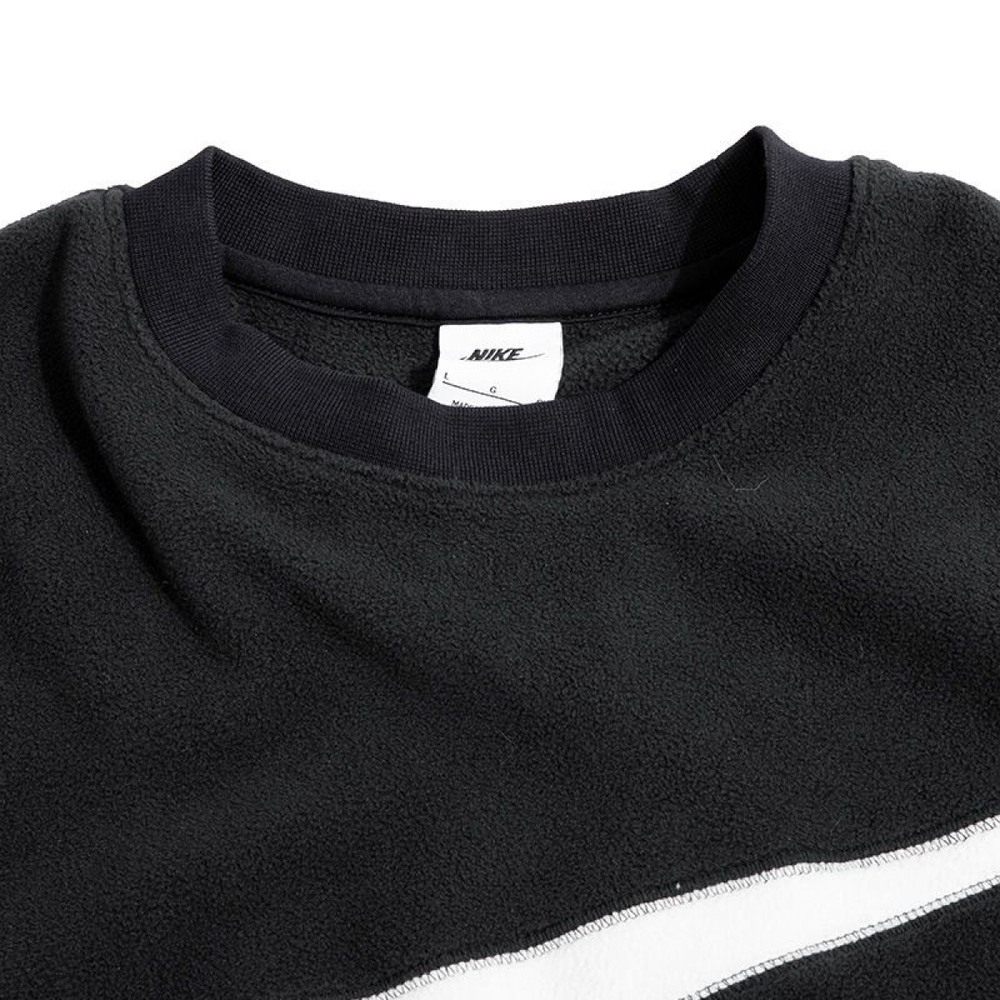 Толстовка Nike As M Nk Club+ Flc Crew Wntr Logo, DQ4895-010