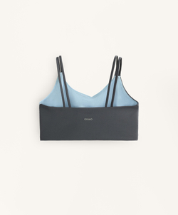 OYSHO Спортивный бюстгальтер Comfortlux со средней степенью поддержки, асфальтовый