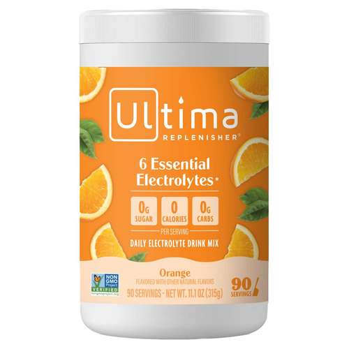Ultima Replenisher, 6 Essential Electrolytes, ежедневная смесь для приготовления электролитов, апельсин, 315 г (11,1 унции)