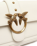 Кожаная сумка через плечо Pinko - белый(100061 A0F1)