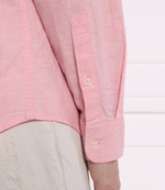 Льняная рубашка Tommy Jeans - розовый(DM0DM18962)