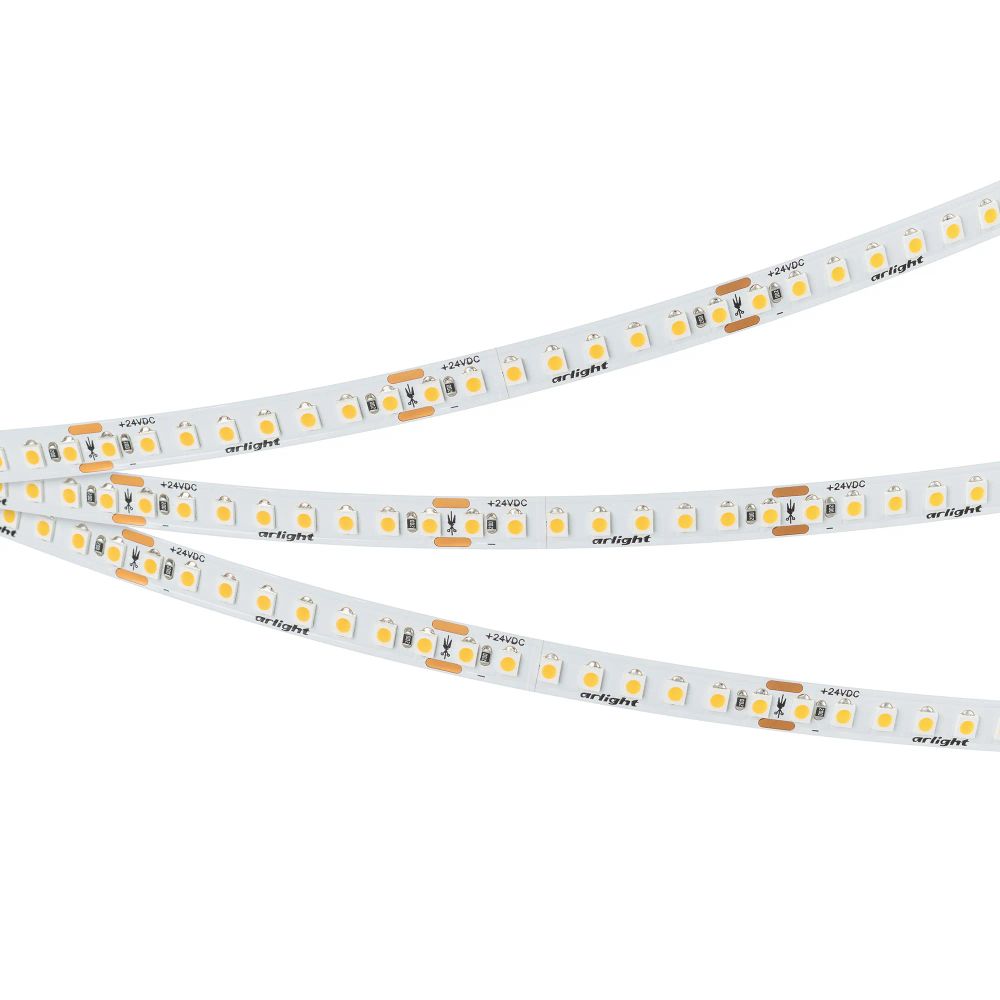 Светодиодная лента UL-A176-8mm 24V Warm2700 (15 W/m, IP20, 5m) (Arlight, 7 лет) 048135