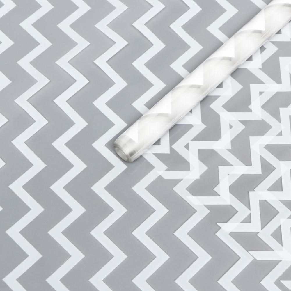 Пленка прозрачная "Шеврон" (10м)