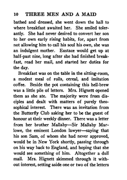 Three Men and a Maid | Pelham Grenville Wodehouse