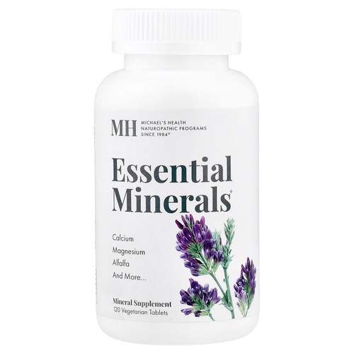 Michael's Health, Essential Minerals, 120 вегетарианских таблеток