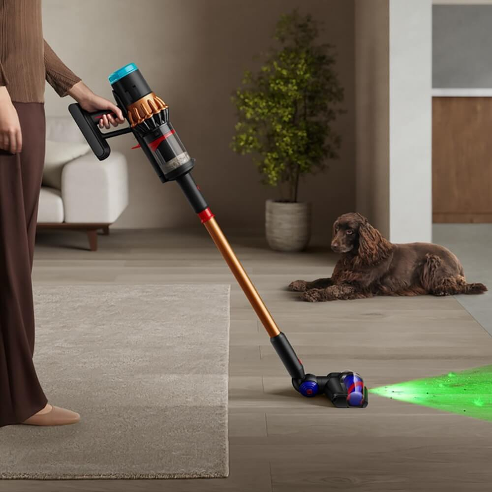 Вертикальный беспроводной пылесос Dyson V16 Piston Animal, 900Вт, оранжевый/черный (492963-01)