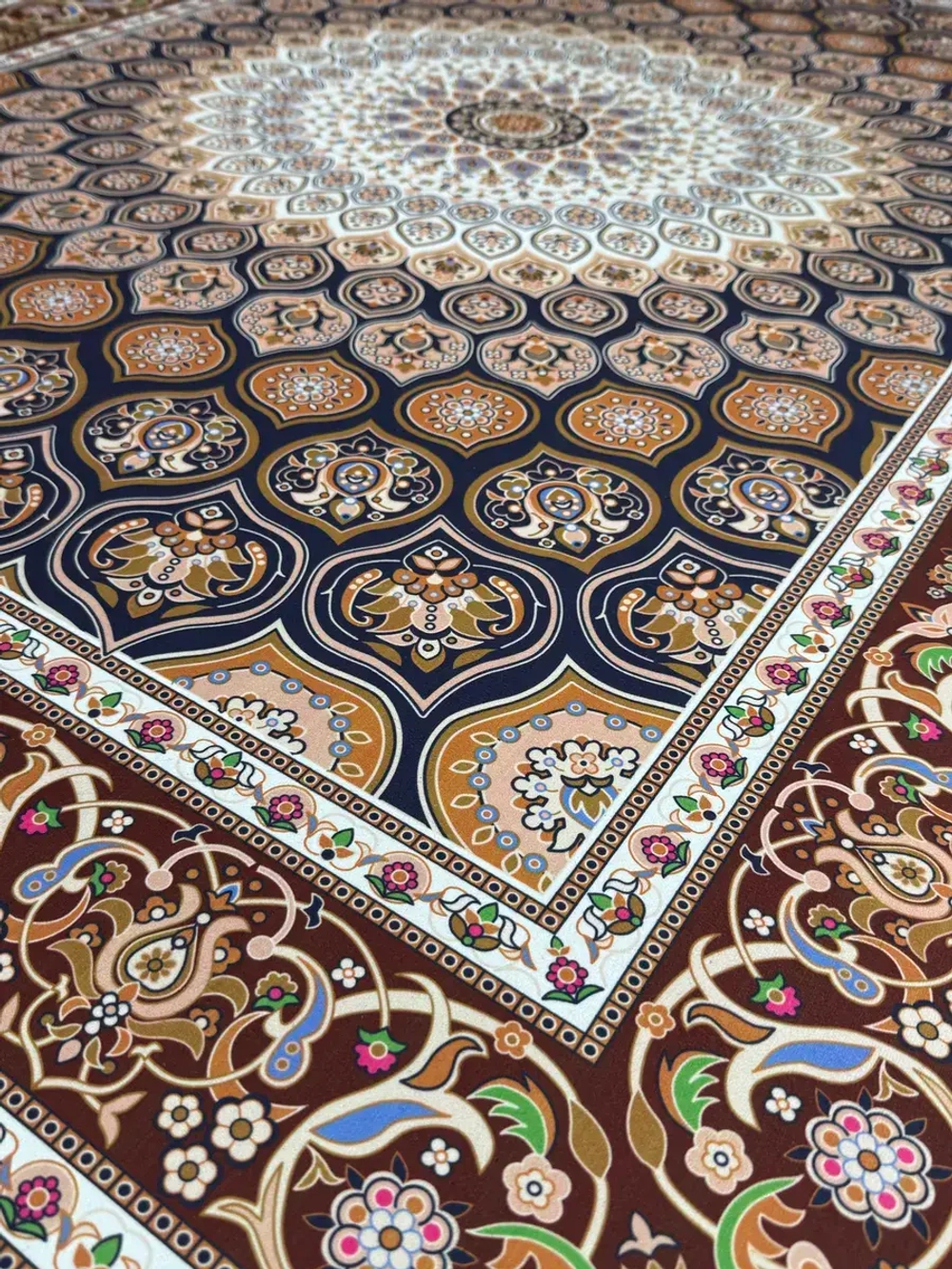 Прямоугольный безворсовый ковер 120х160 для дома