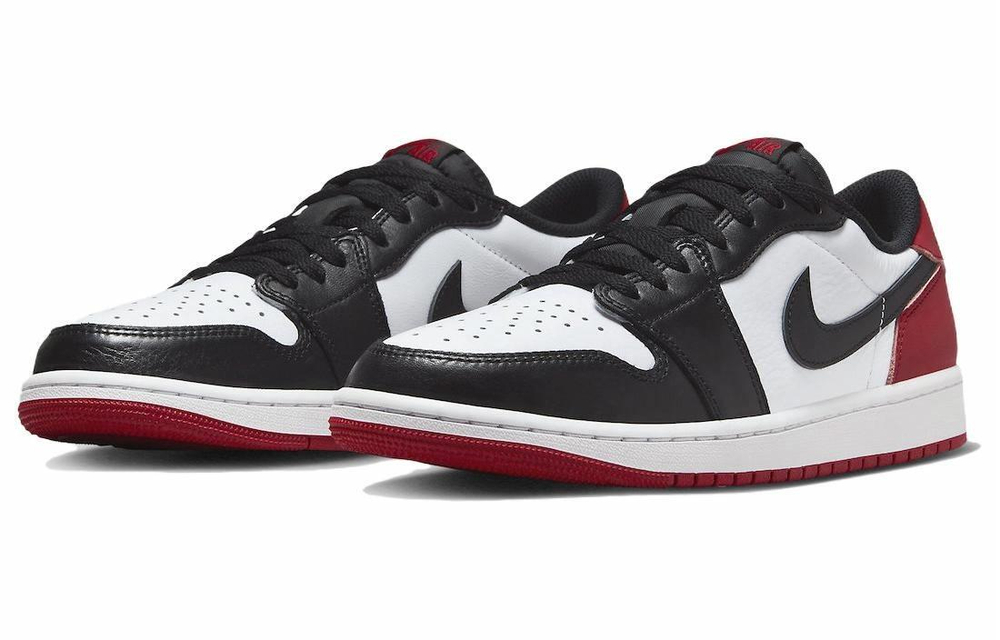 Кроссовки Air Jordan 1 Low Og "Black Toe"
