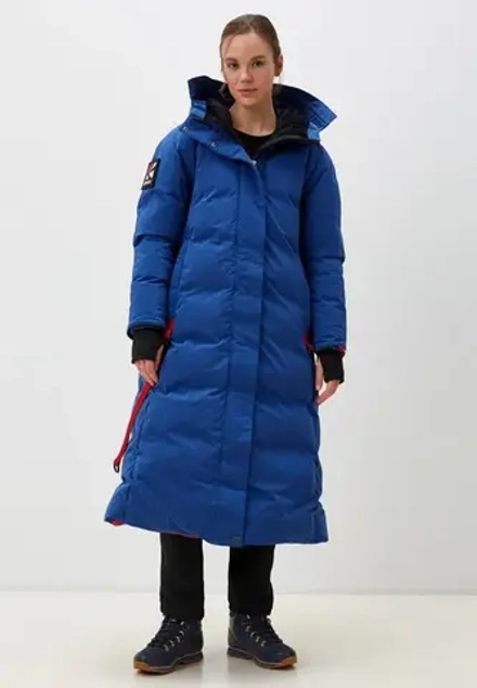 Пуховое женское пальто BASK YANA V2 синий