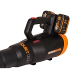 WORX WG581E 40В воздуходувка аккумуляторная (2 x 4 Ач, ЗУ) 62.5 м/с